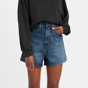 Levi’s high loose shorts